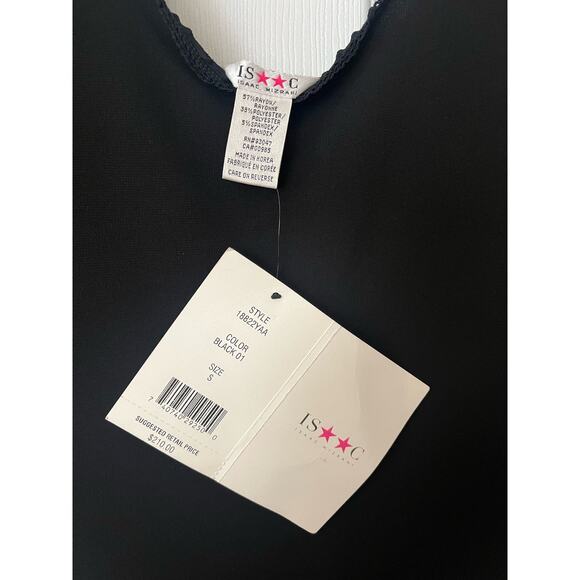 Isaac Mizrahi Black Maxi Goth Witch Dress Whimsigoth Dark Romance Small NWT $210 - Picture 8 of 14